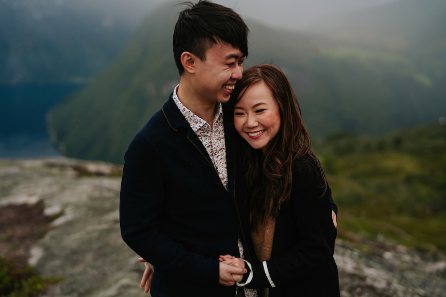 Norwegian Fjords Prewedding Photography