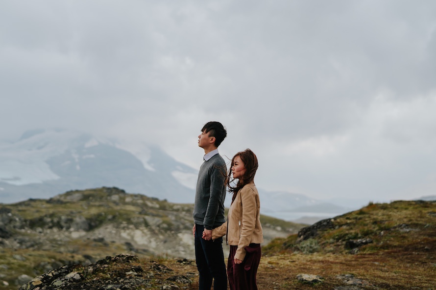 Norwegian Fjords Prewedding Photography