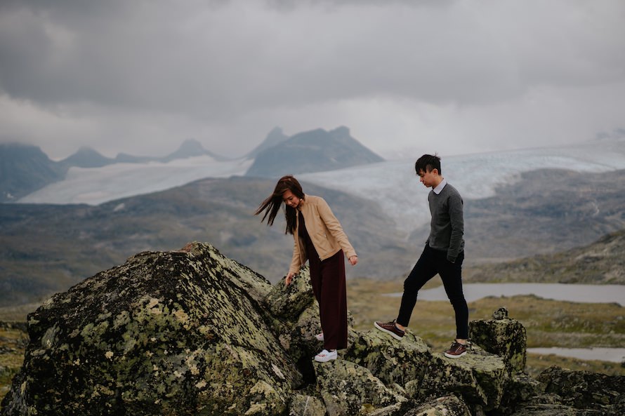 Norwegian Fjords Prewedding Photography