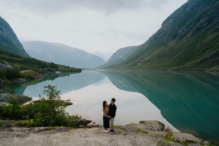 Norwegian Fjords Prewedding Photography