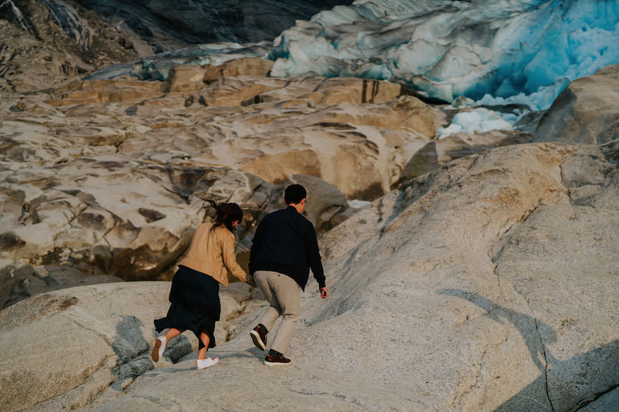 Norwegian Fjords Prewedding Photography