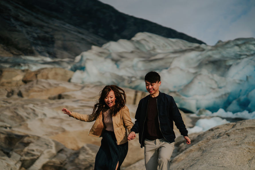 Norwegian Fjords Prewedding Photography