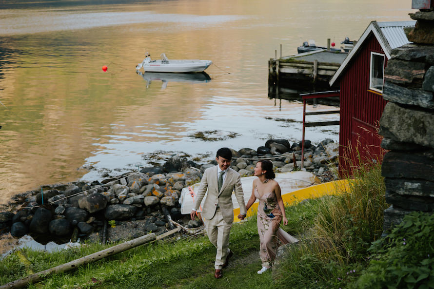 Norwegian Fjords Prewedding Photography