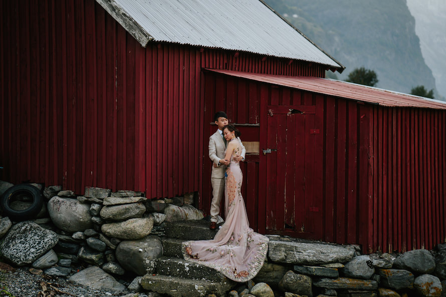 Norwegian Fjords Prewedding Photography