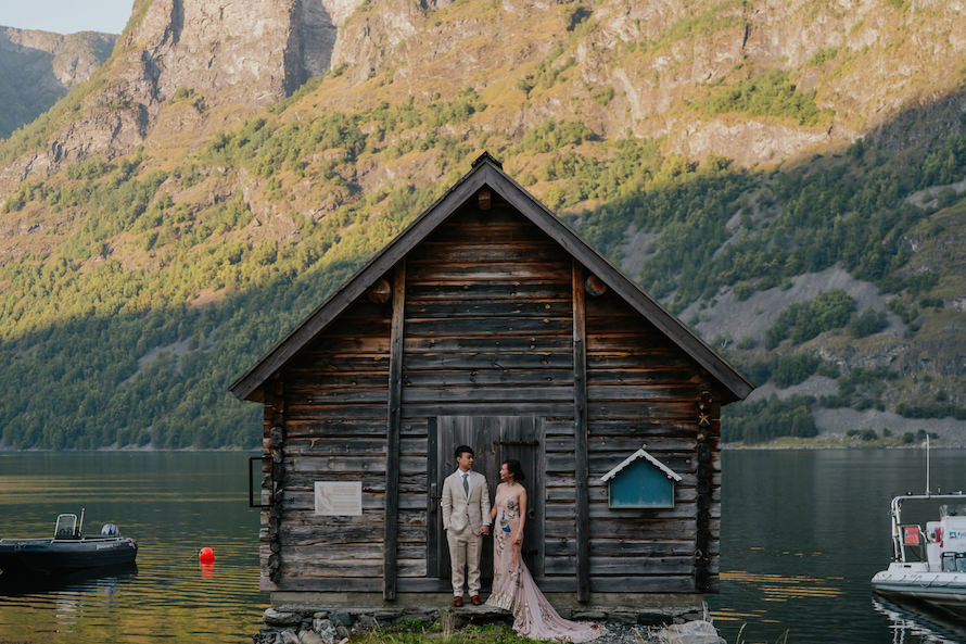 Norwegian Fjords Prewedding Photography