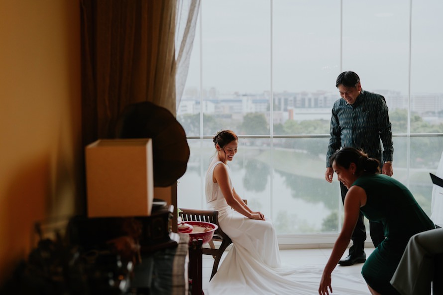 Raffles Hotel Singapore Wedding Photography