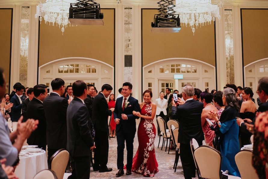 Raffles Hotel Singapore Wedding Photography
