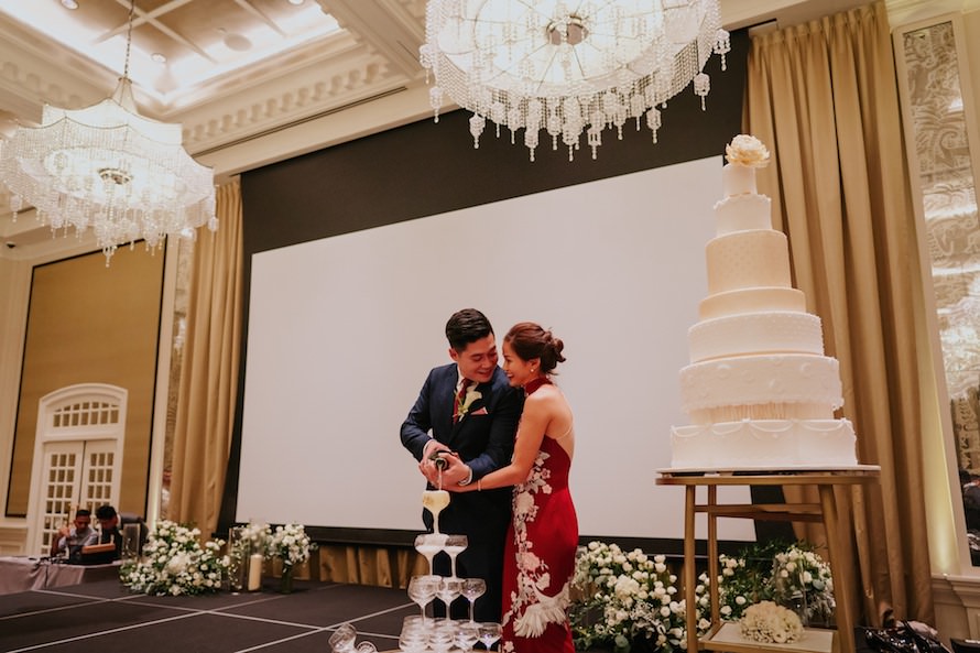 Raffles Hotel Singapore Wedding Photography