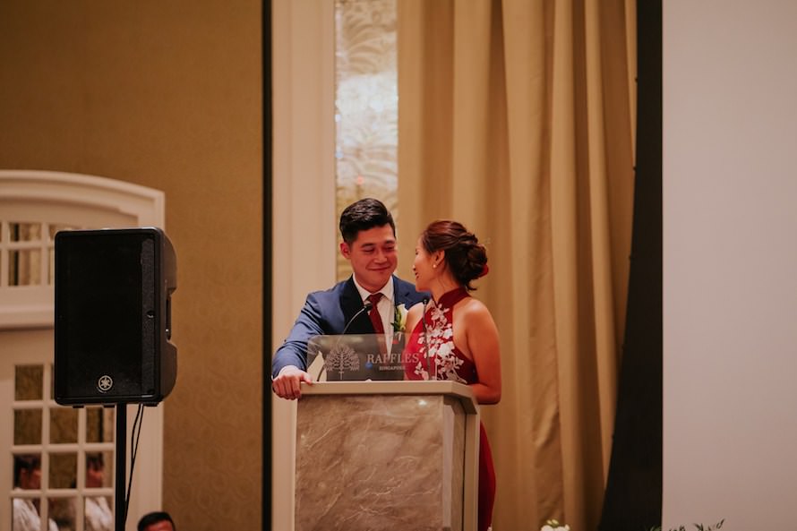 Raffles Hotel Singapore Wedding Photography