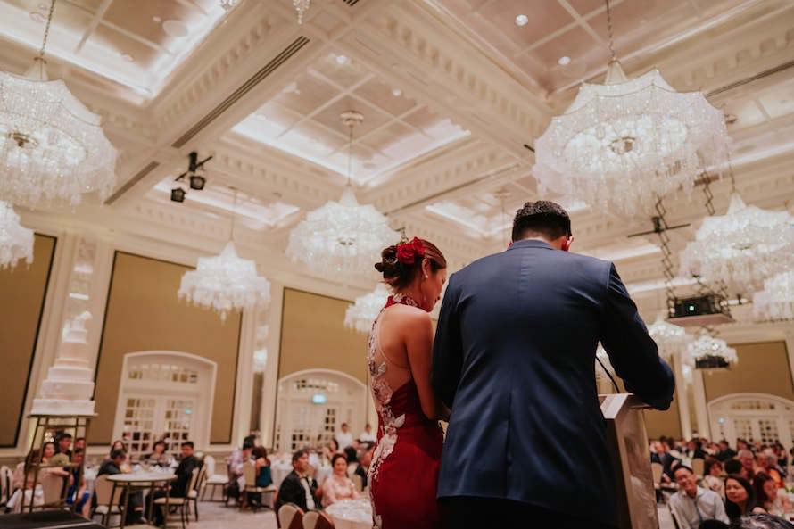 Raffles Hotel Singapore Wedding Photography