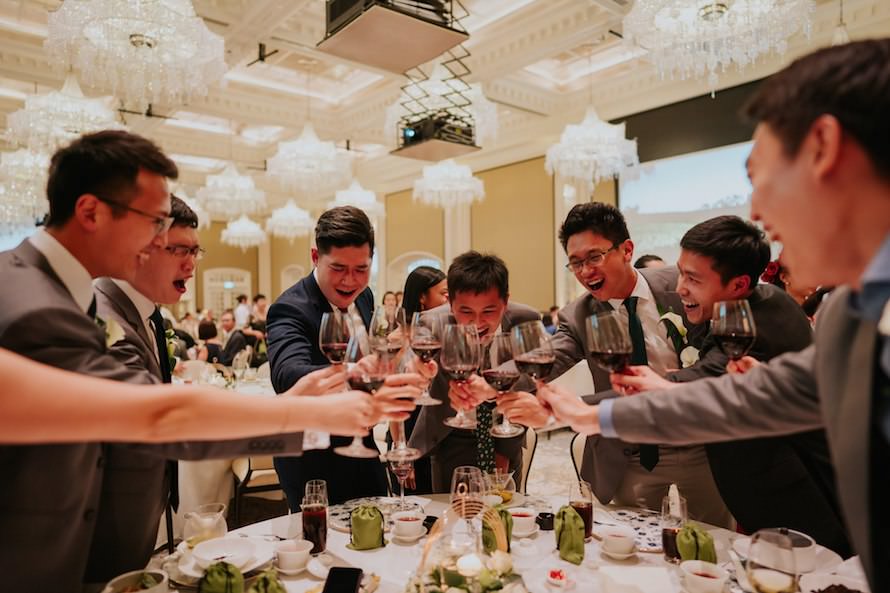 Raffles Hotel Singapore Wedding Photography