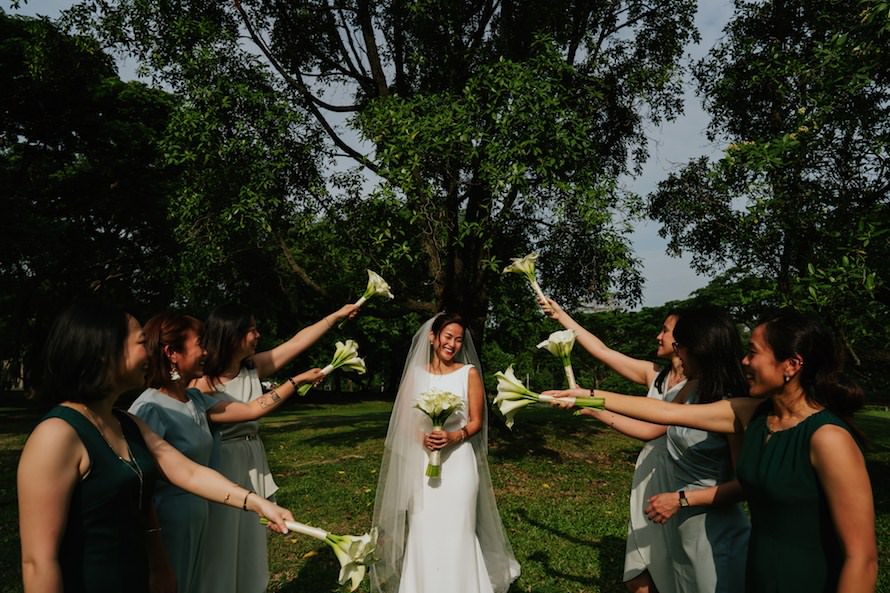 Raffles Hotel Singapore Wedding Photography