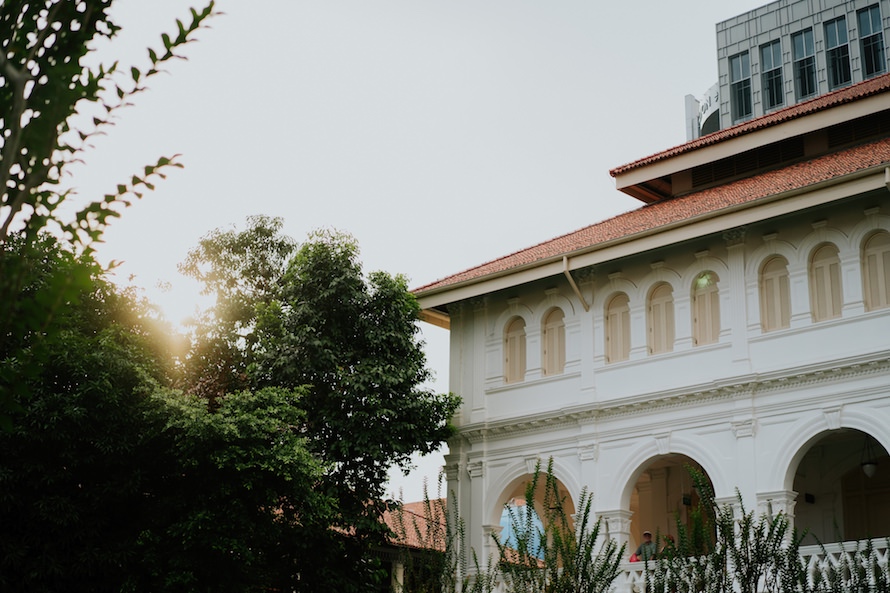 Raffles Hotel Singapore Wedding Photography