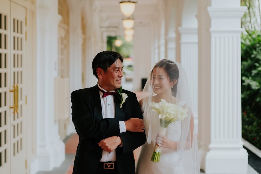 Raffles Hotel Singapore Wedding Photography