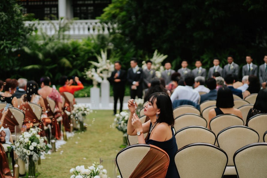 Raffles Hotel Singapore Wedding Photography