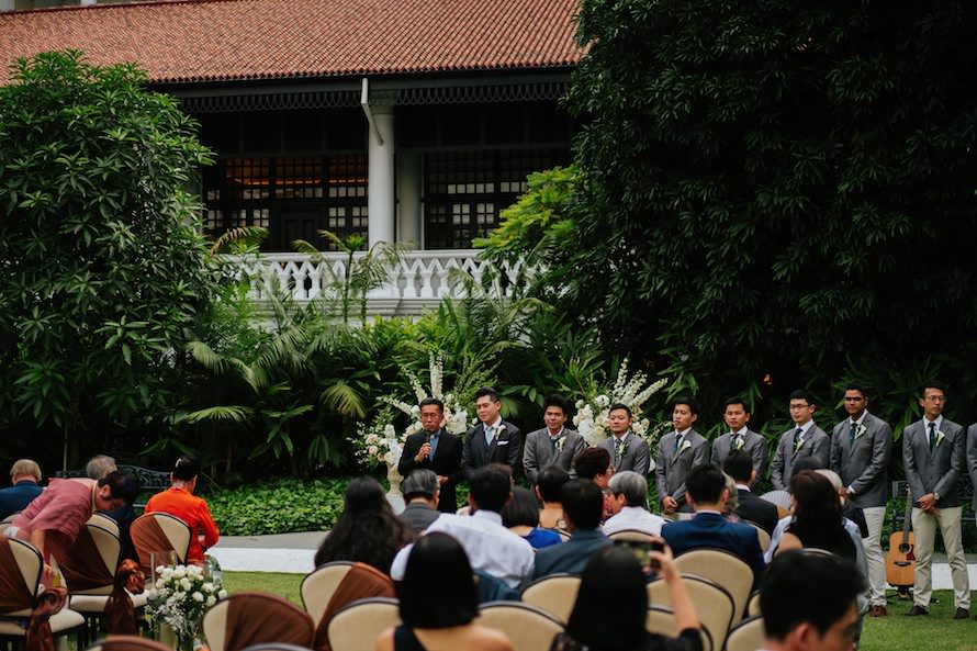 Raffles Hotel Singapore Wedding Photography