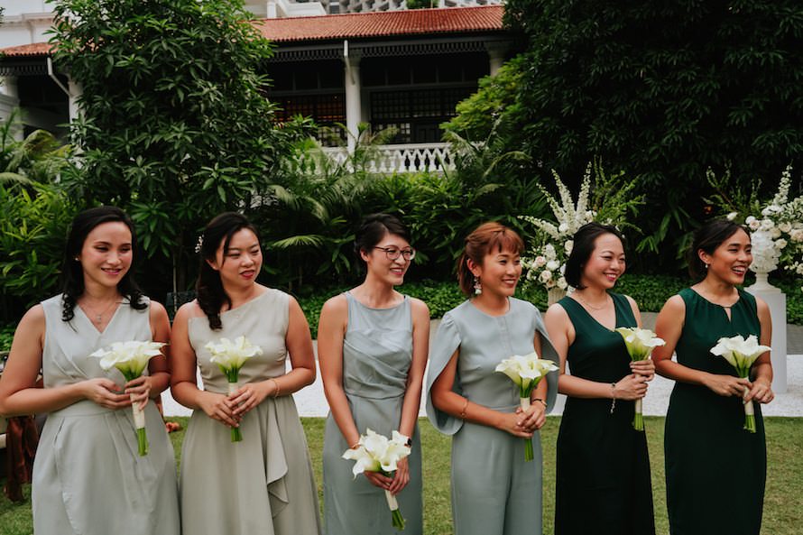 Raffles Hotel Singapore Wedding Photography