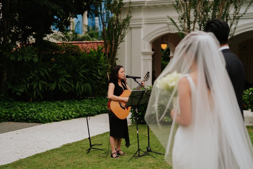 Raffles Hotel Singapore Wedding Photography