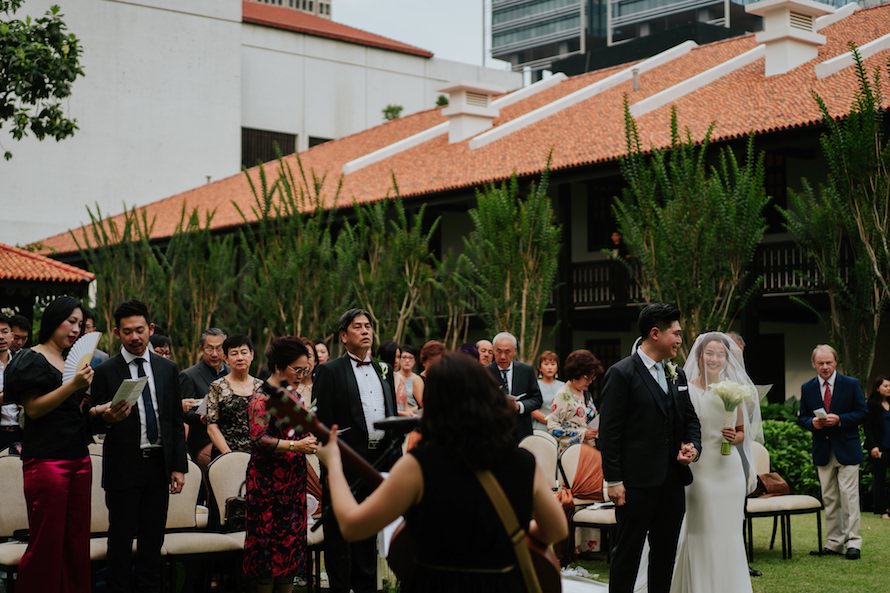 Raffles Hotel Singapore Wedding Photography
