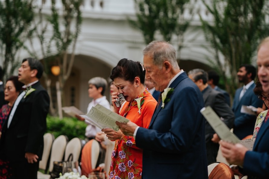 Raffles Hotel Singapore Wedding Photography