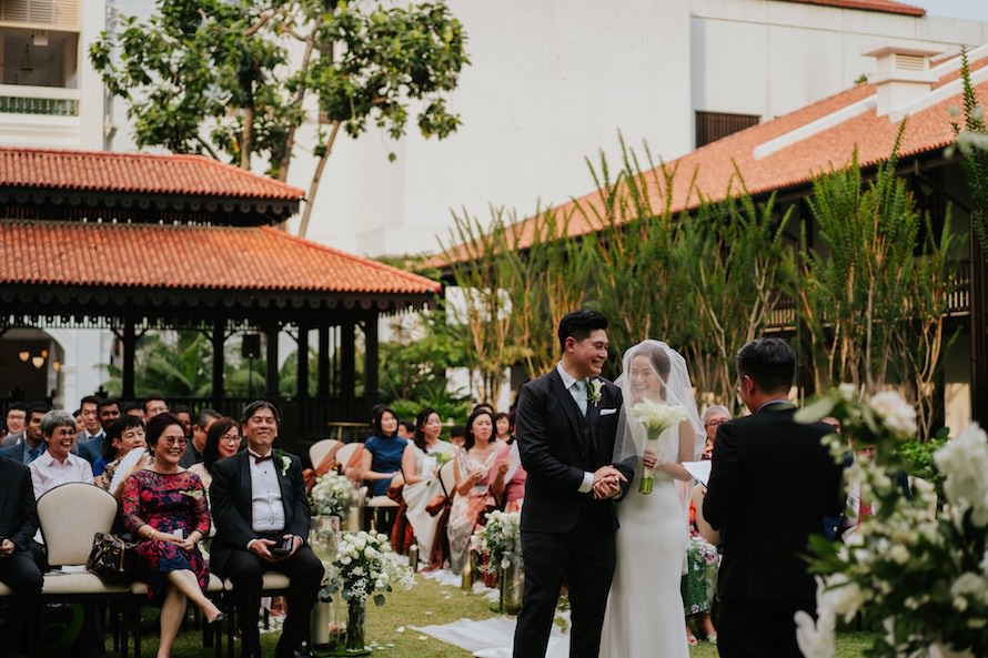Raffles Hotel Singapore Wedding Photography