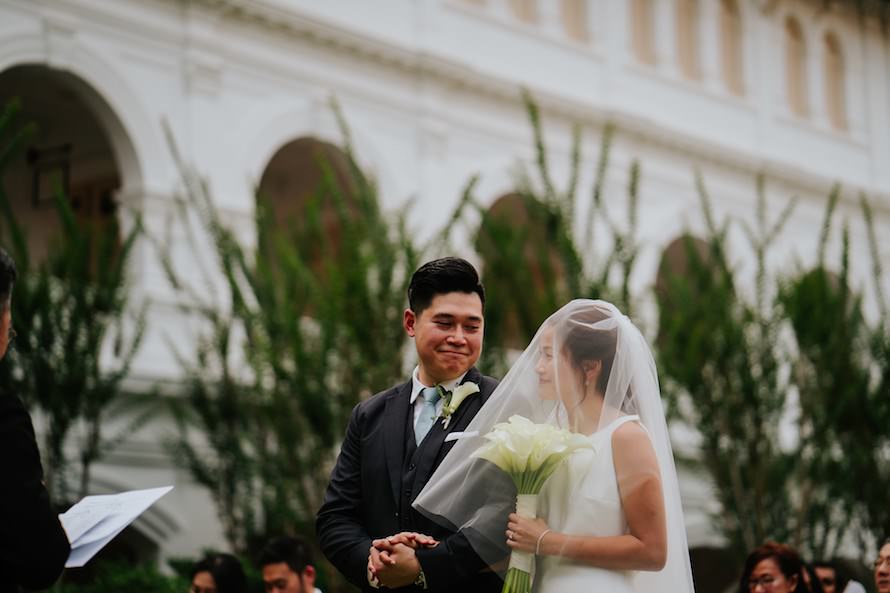 Raffles Hotel Singapore Wedding Photography