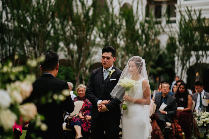 Raffles Hotel Singapore Wedding Photography