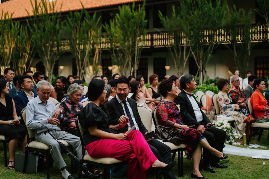 Raffles Hotel Singapore Wedding Photography