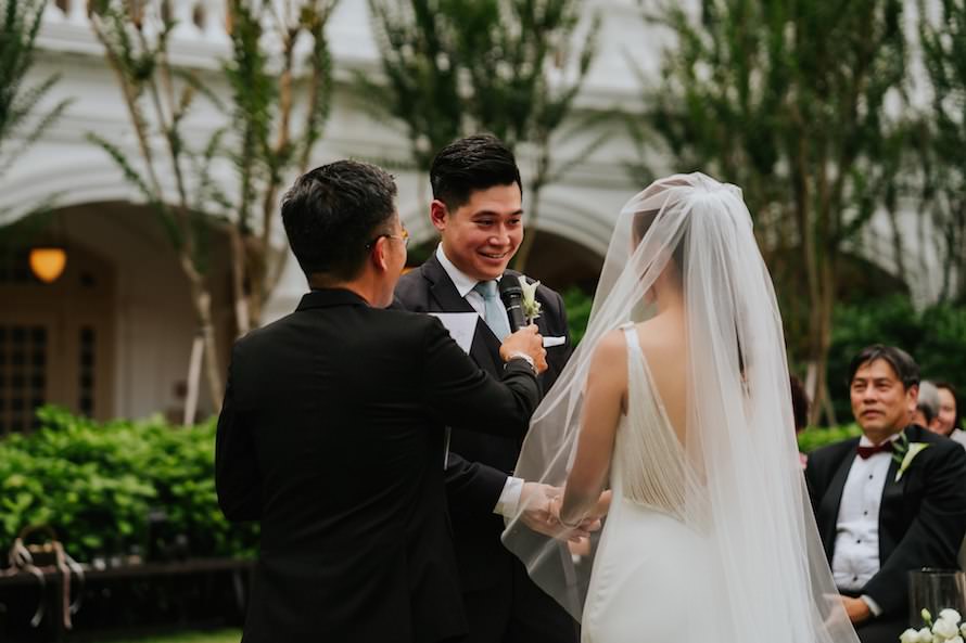 Raffles Hotel Singapore Wedding Photography