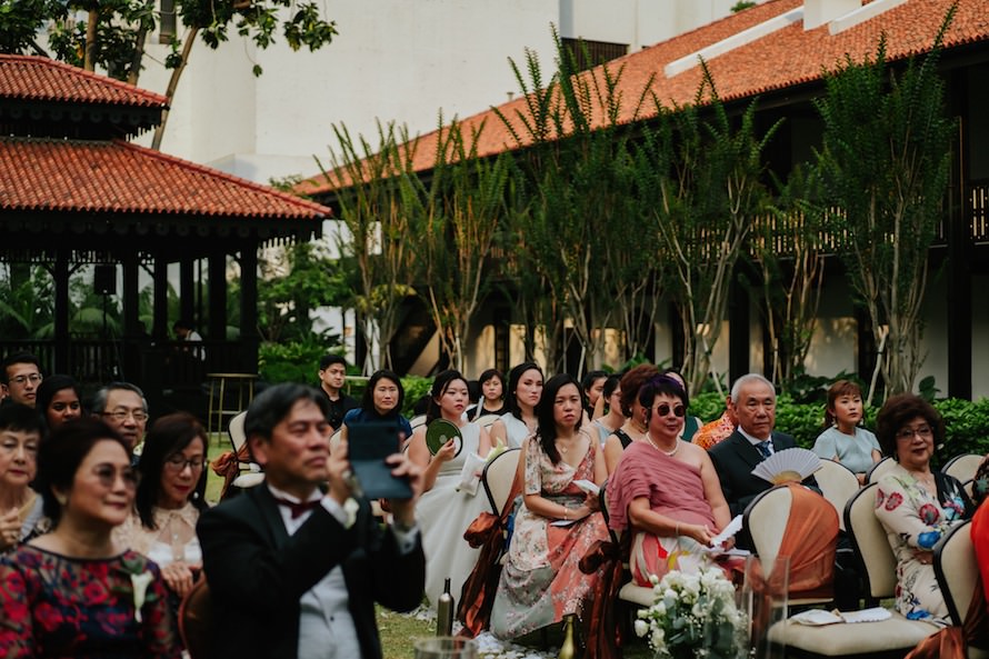 Raffles Hotel Singapore Wedding Photography