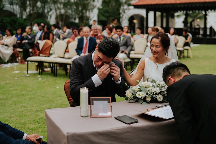 Raffles Hotel Singapore Wedding Photography