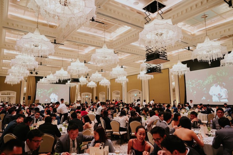 Raffles Hotel Singapore Wedding Photography