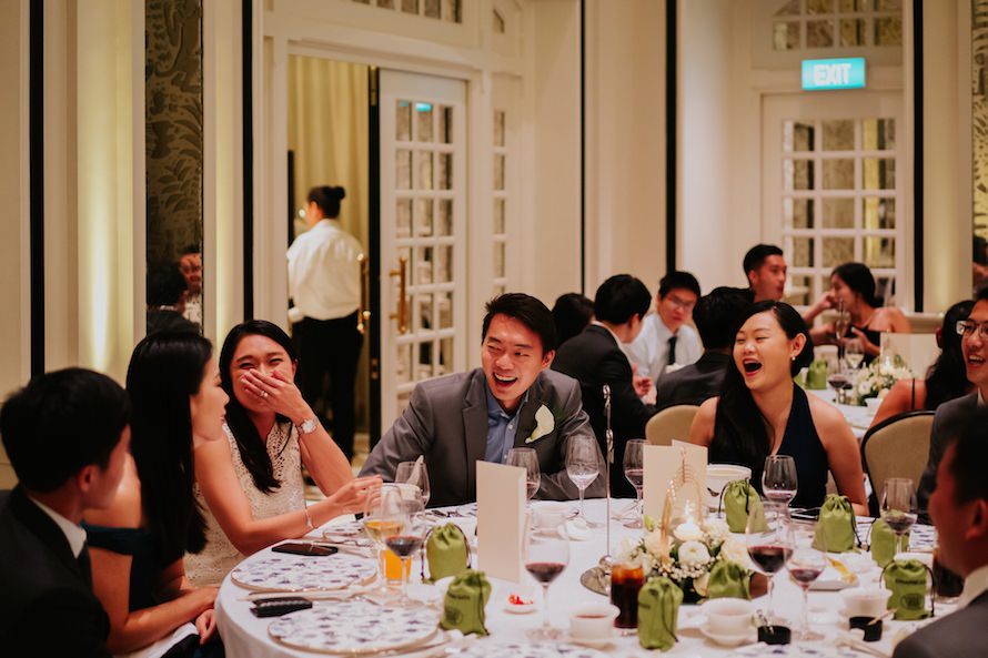 Raffles Hotel Singapore Wedding Photography