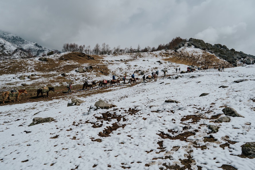 Siguniang Dafeng Summit Climb Photography