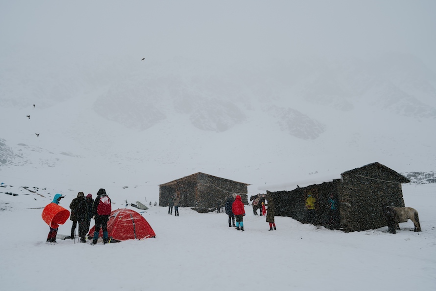 Siguniang Dafeng Summit Climb Photography