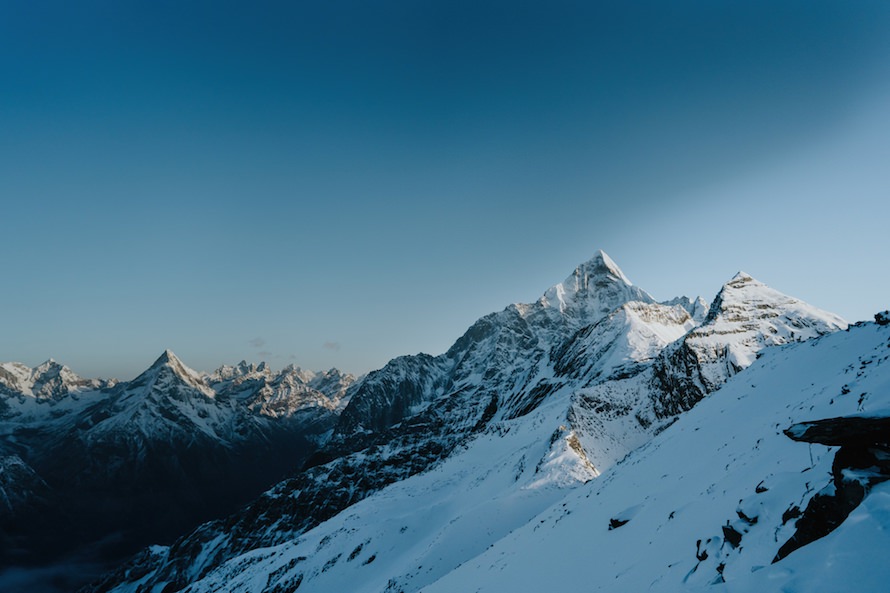 Siguniang Dafeng Summit Climb Photography