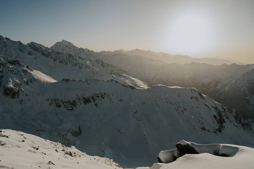 Siguniang Dafeng Summit Climb Photography