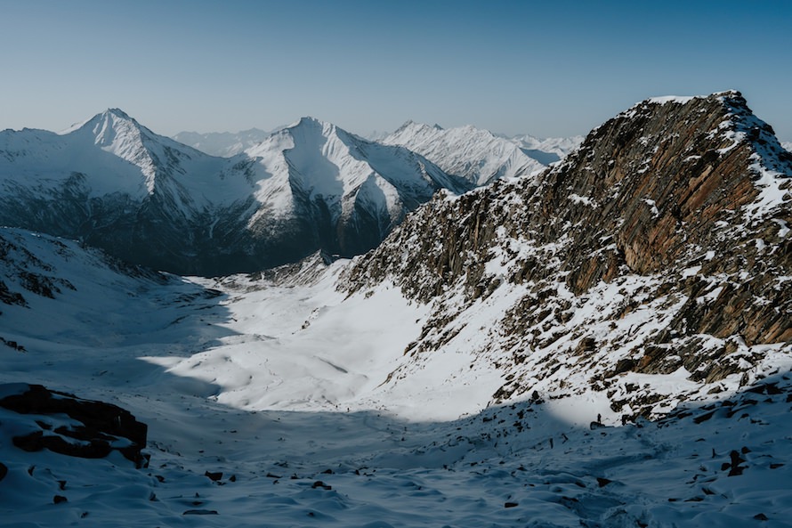 Siguniang Dafeng Summit Climb Photography