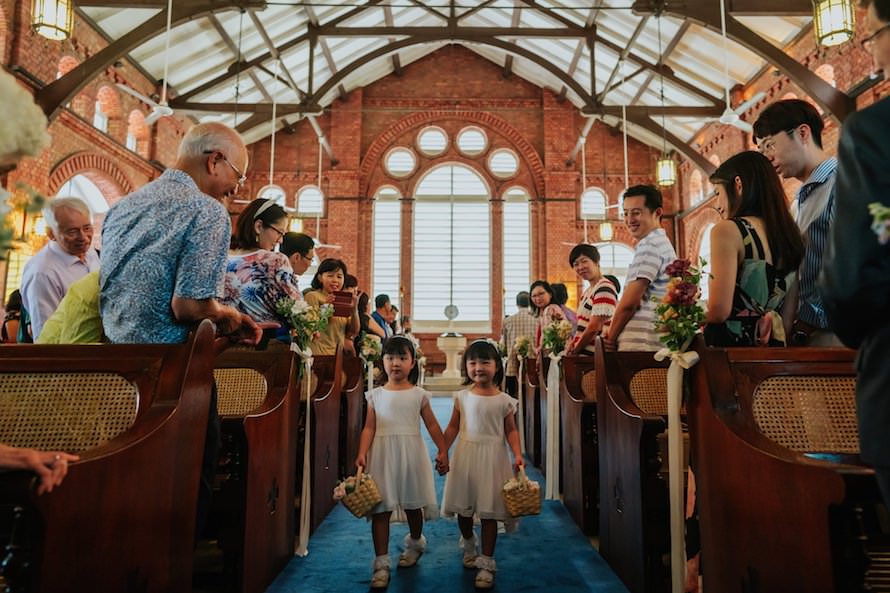 St Georges Church JW Marriott Singapore Wedding
