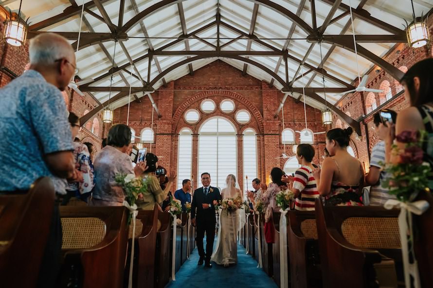 St Georges Church JW Marriott Singapore Wedding