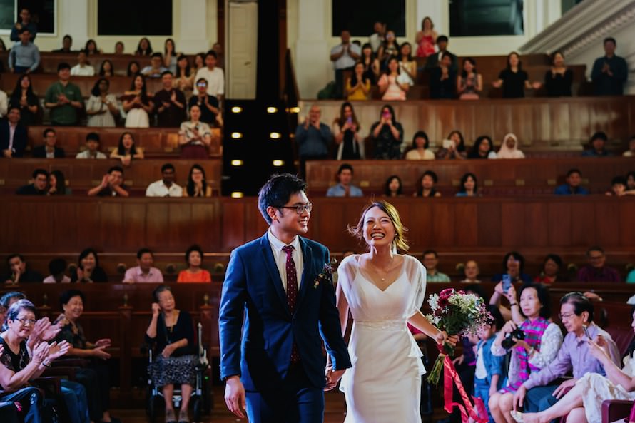 Zheng Da + Dione // The Arts House Wedding