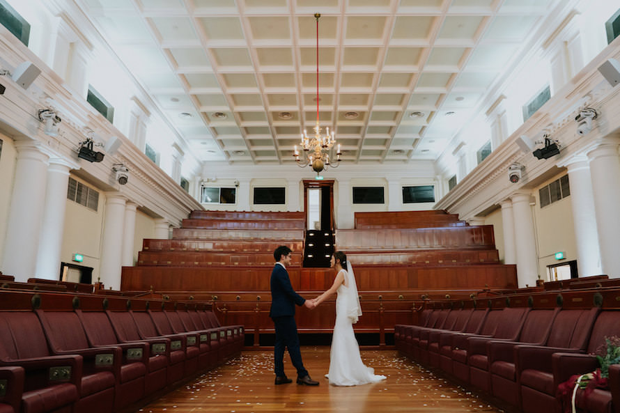 The Arts House Singapore Wedding Photography