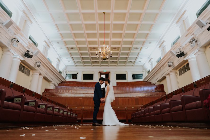 The Arts House Singapore Wedding Photography