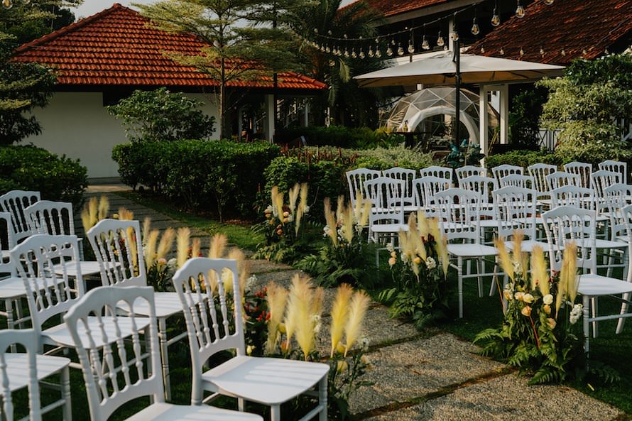 Singapore Colonial House Wedding