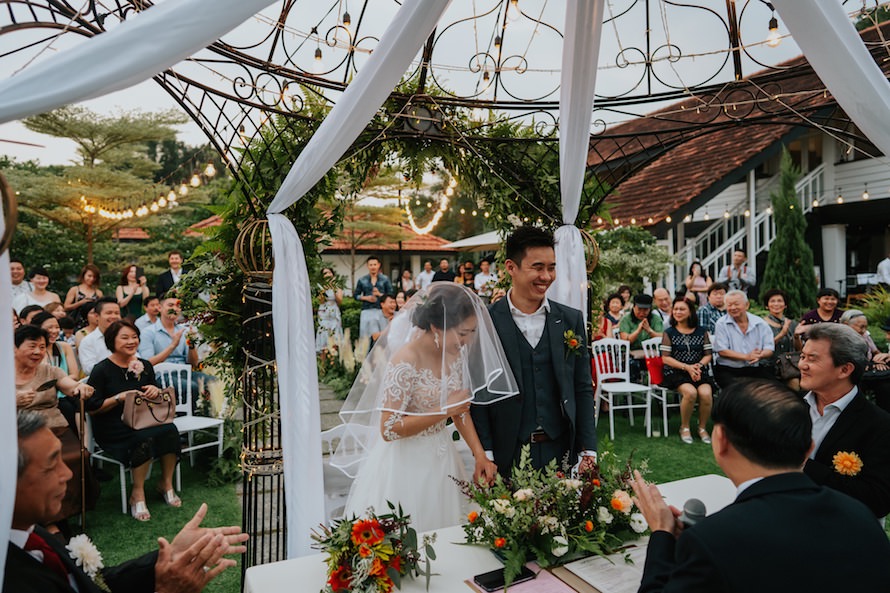 Singapore Colonial House Wedding