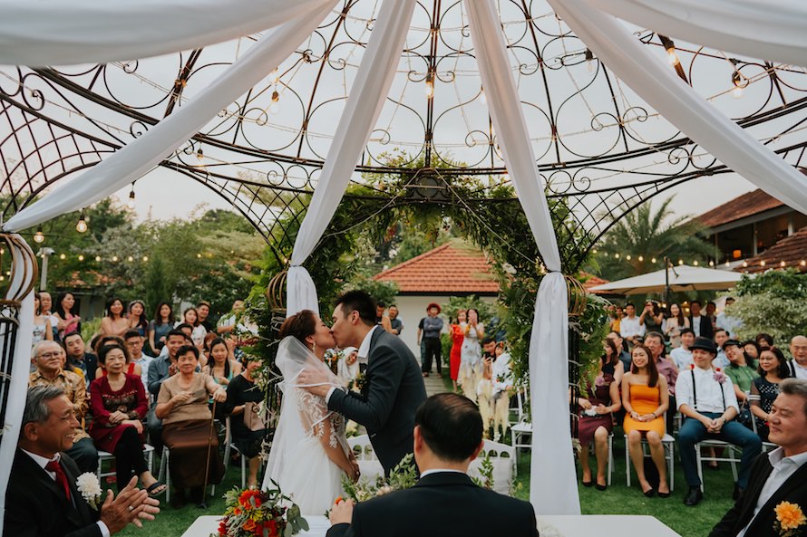 Singapore Colonial House Wedding