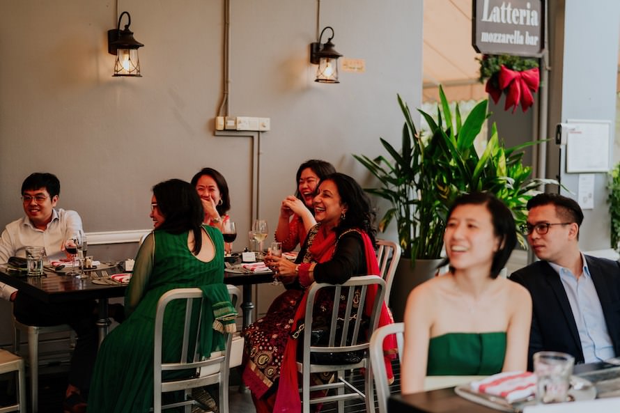 Latteria Mozzarella Bar Duxton Hill Wedding Photography
