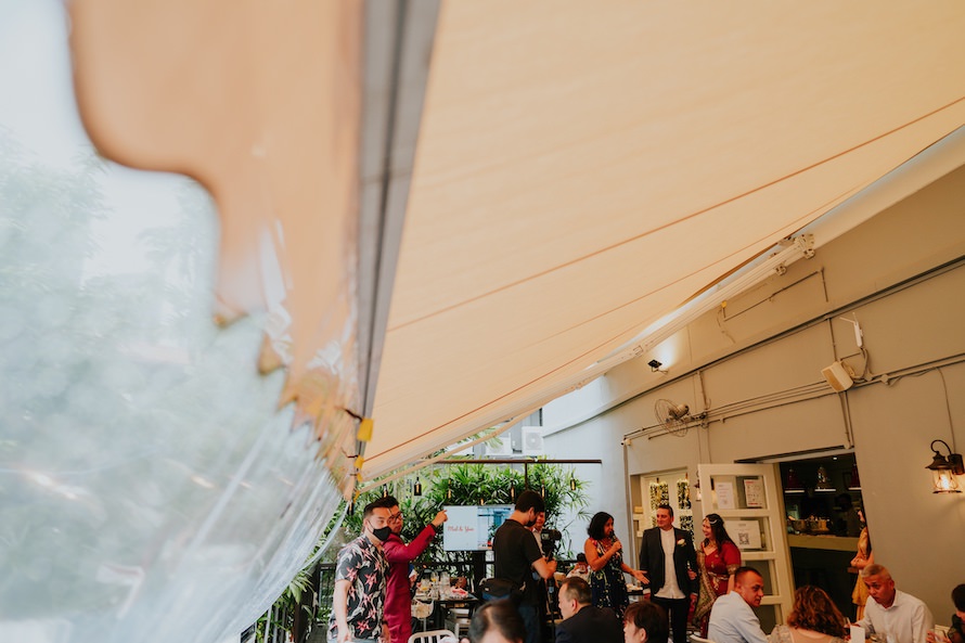 Latteria Mozzarella Bar Duxton Hill Wedding Photography