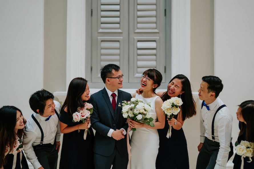 Food For Thought National Museum Singapore Wedding Photography
