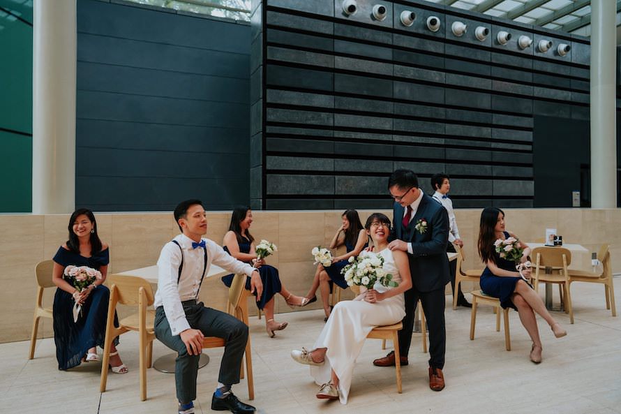 Food For Thought National Museum Singapore Wedding Photography